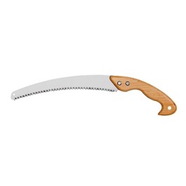 WHITE HORSE CURVED PRUNING SAW CN13 (WOODEN HANDLE) CN13 WHITE HORSE ΠΡΙΟΝΙ ΚΛΑΔΕΜΑΤΟΣ ΜΕ ΚΑΜΠΥΛΗ (ΞΥΛΙΝΗ ΛΑΒΗ) CN13